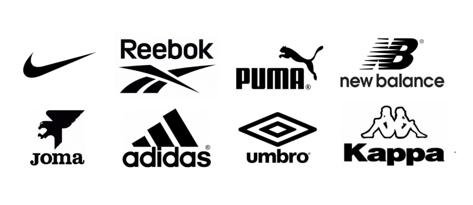 Логотипы брендов спортивной одежды